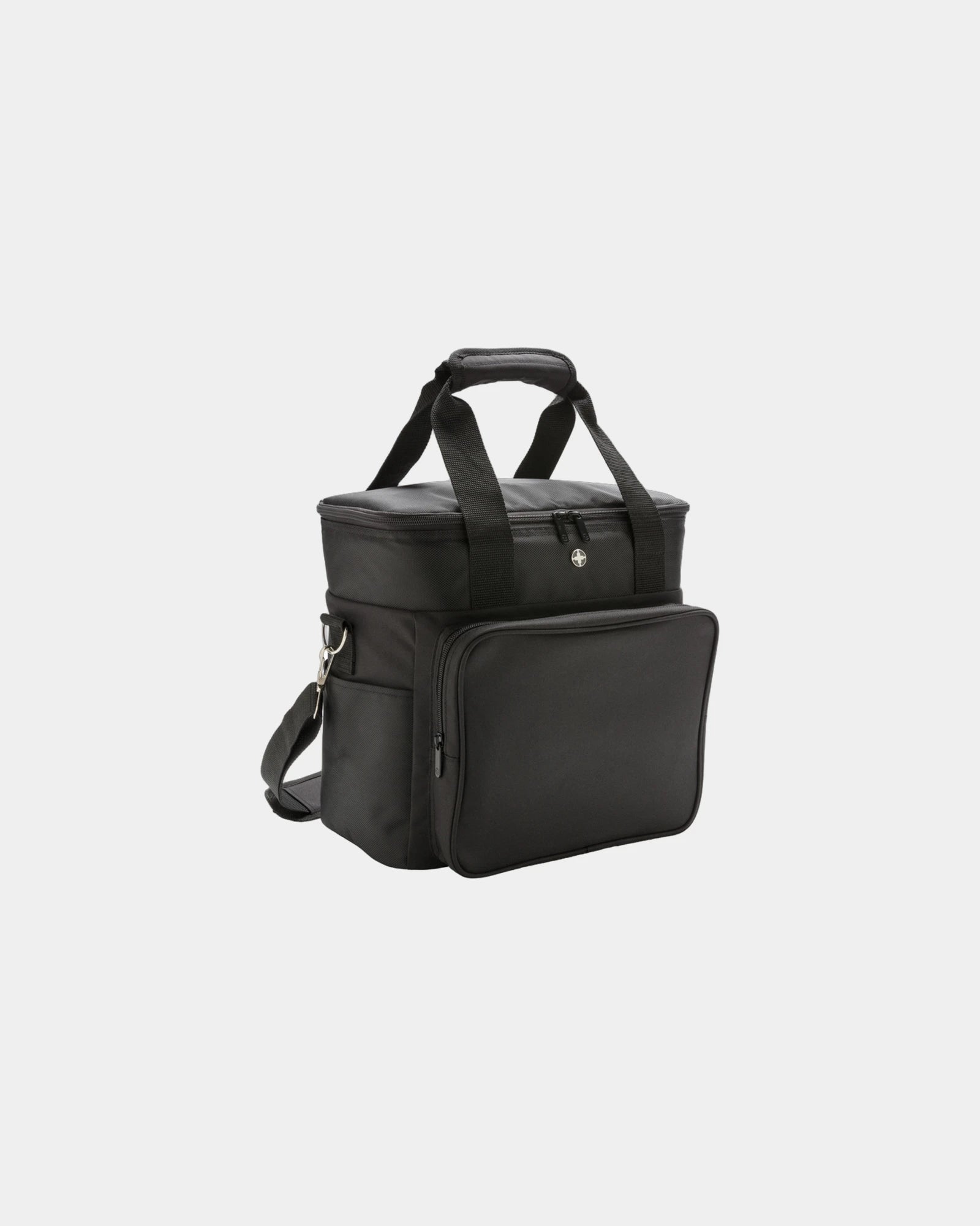 Koeltas polyester 16L om te personaliseren - Zwart