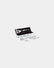 Bbq-set roestvrij staal aluminium om te personaliseren - Zilver
