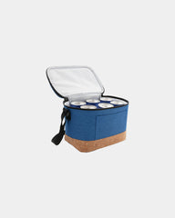 Thermische koeltas polyester met kurk om te personaliseren - 3