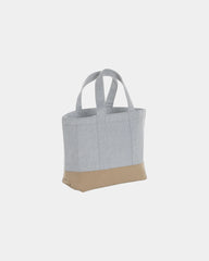 Koeltas gerecycled canvas 13L om te personaliseren - Grijs
