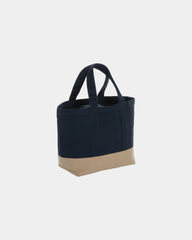 Koeltas gerecycled canvas 13L om te personaliseren - Marineblauw