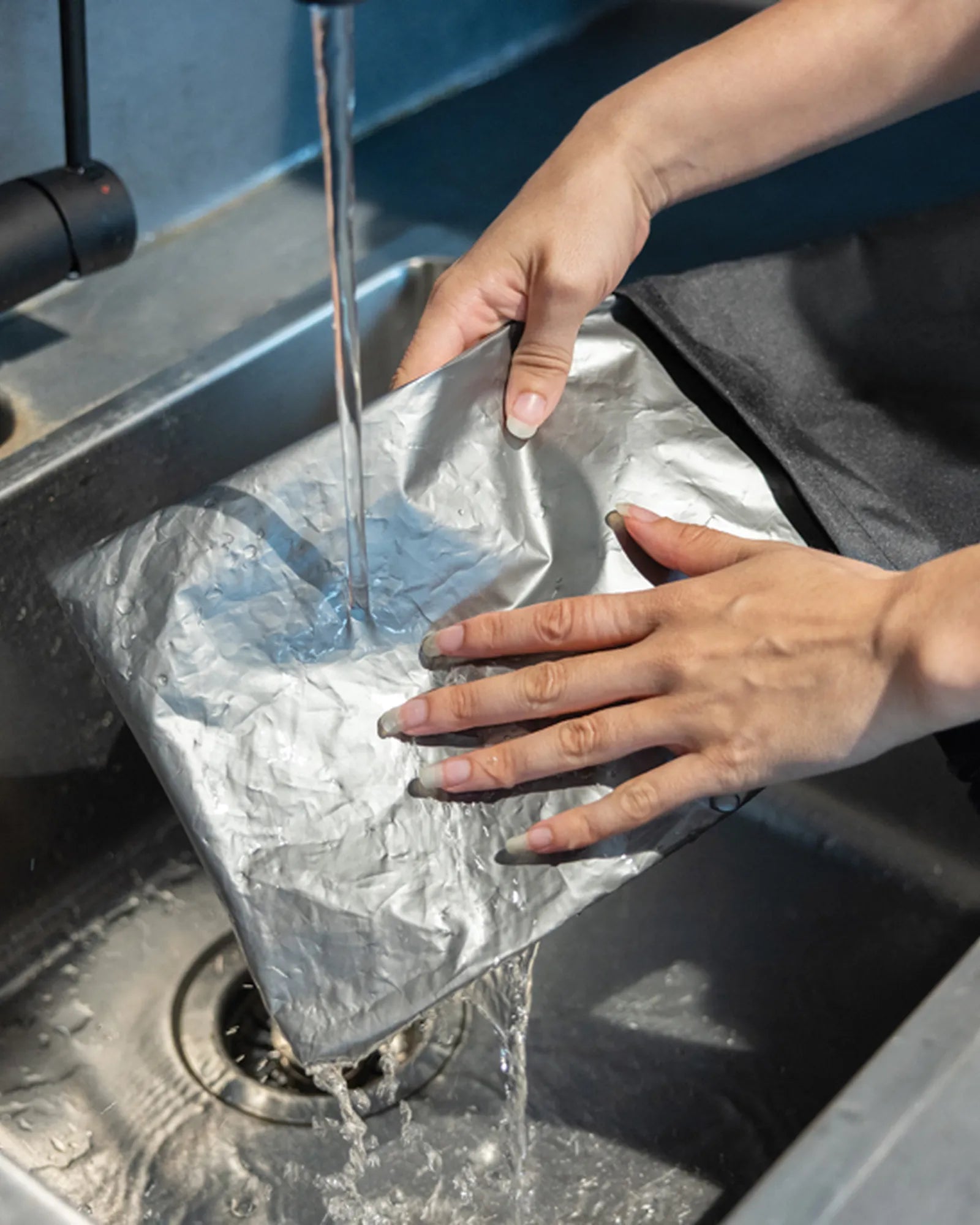 Lunchtas opvouwbaar gerecycled RPET 4L om te personaliseren - 5