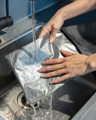 Lunchtas opvouwbaar gerecycled RPET 4L om te personaliseren - 5