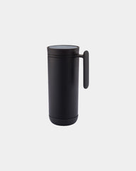 Antilekmug dubbelwandig 225ml om te personaliseren - Zwart