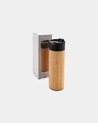 Mug bamboe roestvrij staal 450ml om te personaliseren - 1