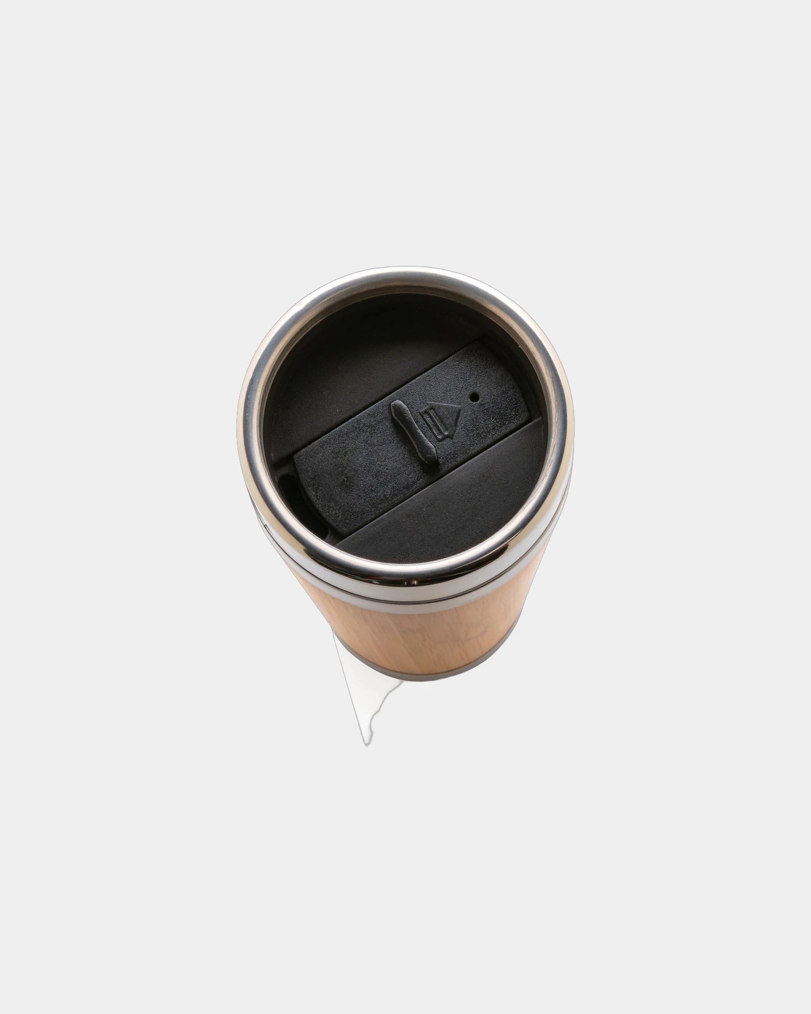 Mug dubbelwandig bamboe roestvrij staal om te personaliseren - 3