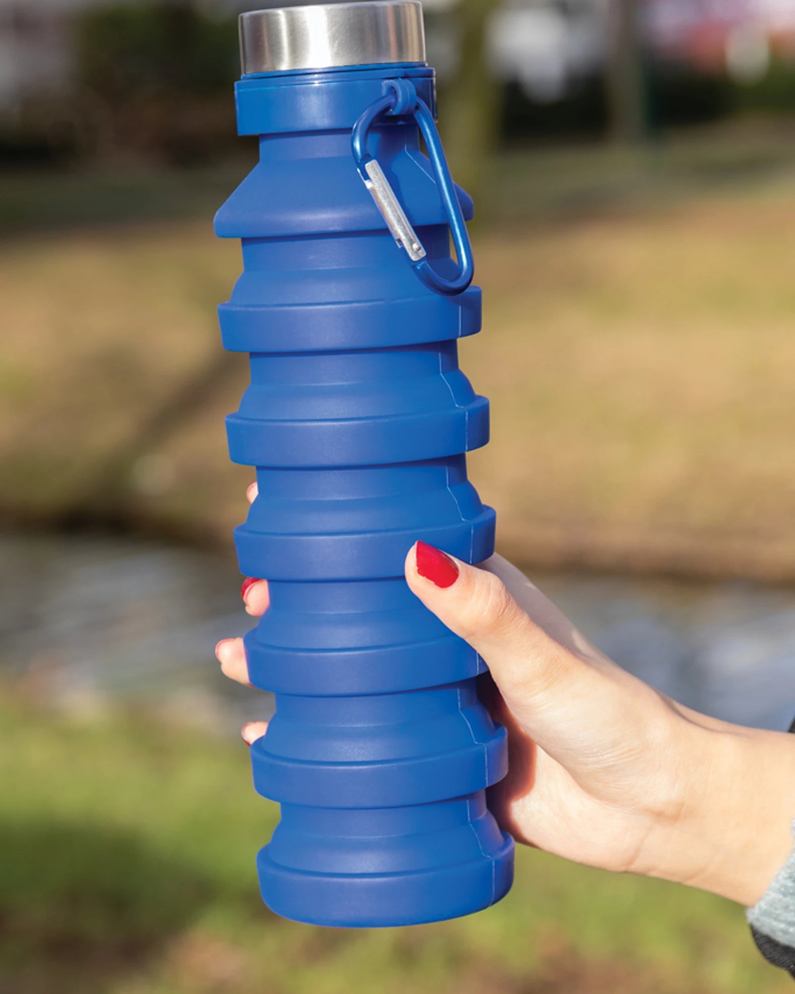 Drinkfles opvouwbaar silicone 550ml om te personaliseren - 12