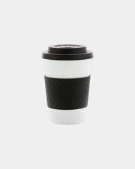 Herbruikbare mug PP 270ml met deksel om te personaliseren - 1