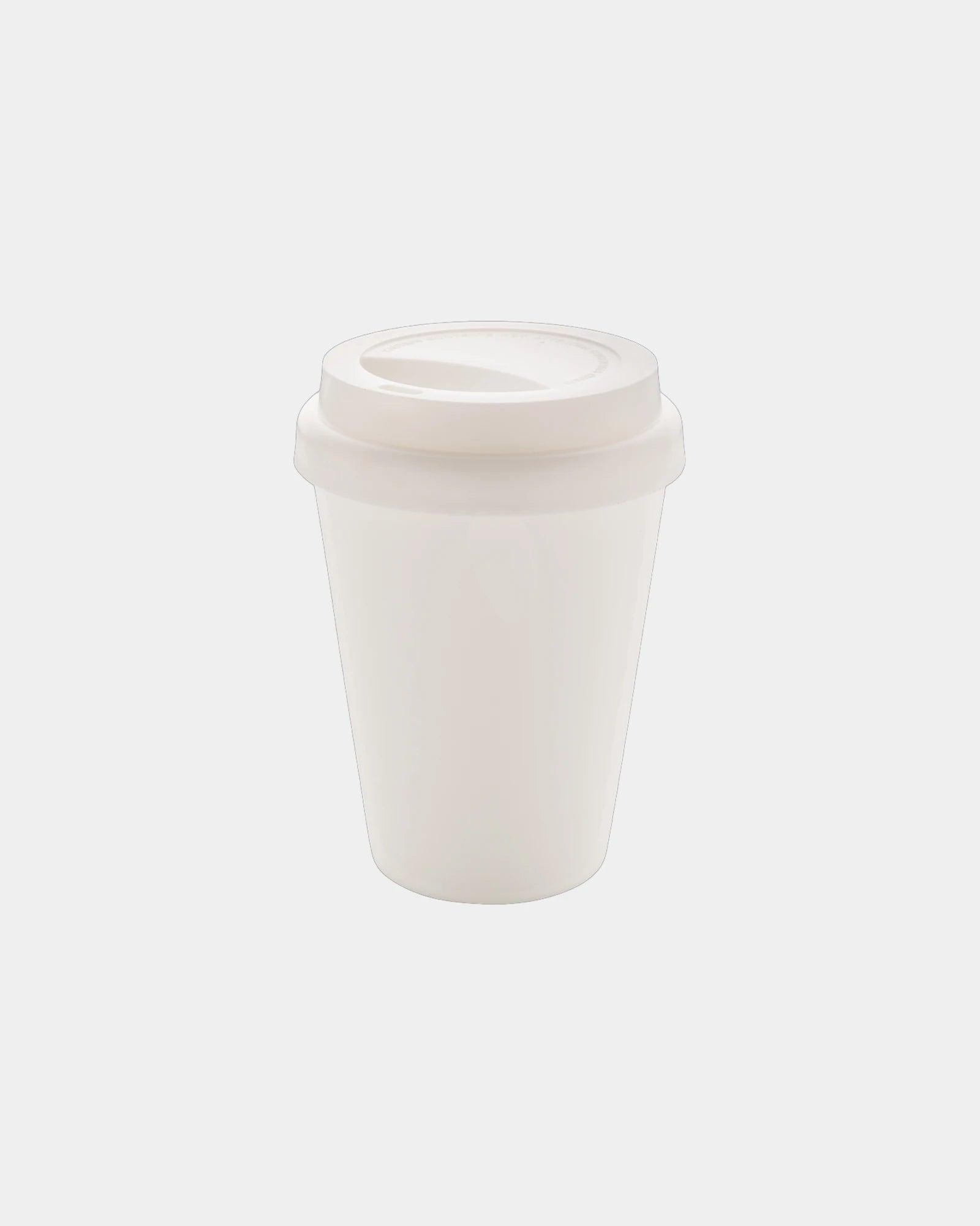 Mug dubbelwandig PP recyclebaar 300ml om te personaliseren - Wit