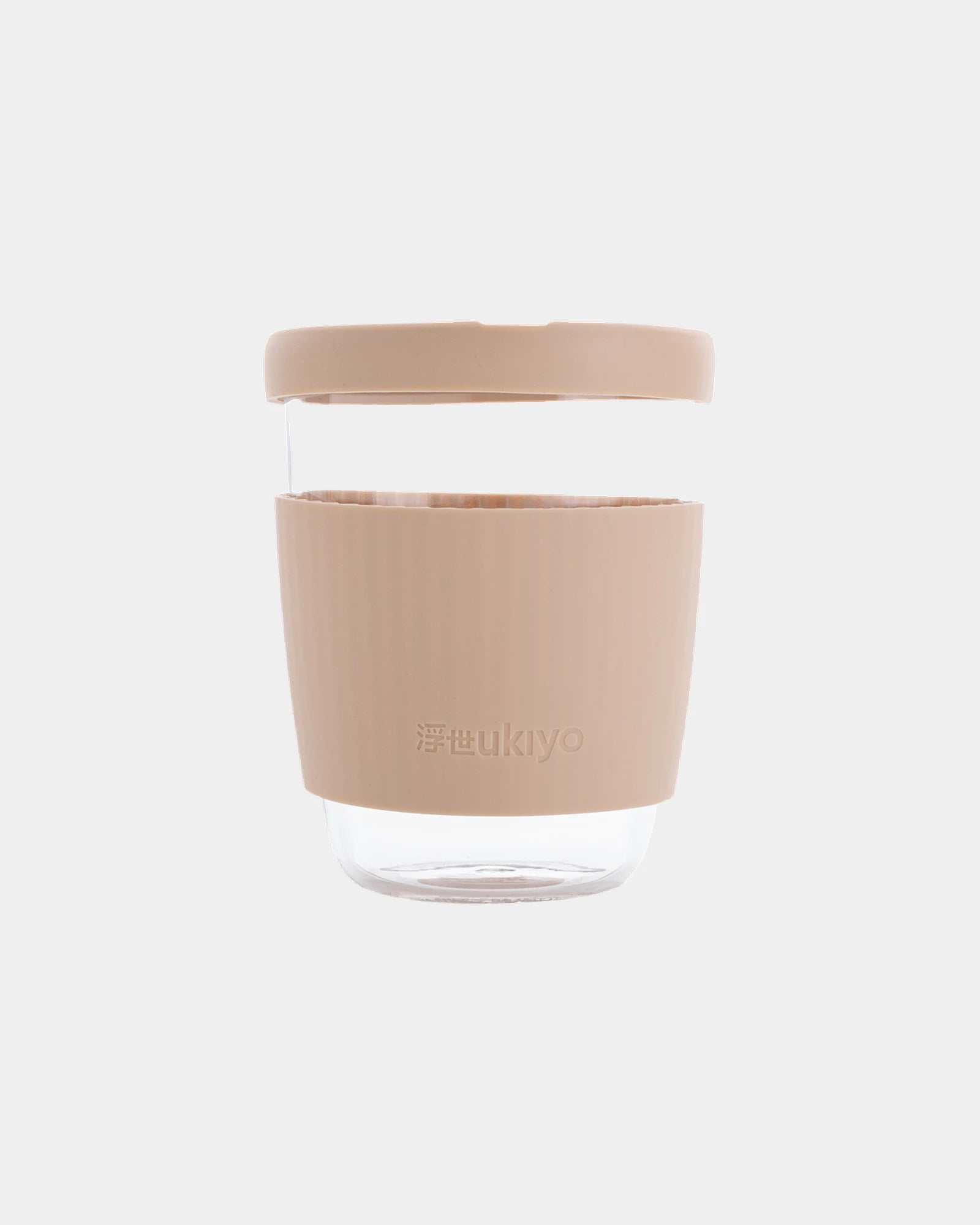 Glas borosilicaat 360ml siliconen om te personaliseren
