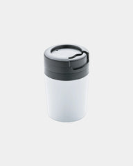 Mug dubbelwandig rvs 160ml om te personaliseren - Wit