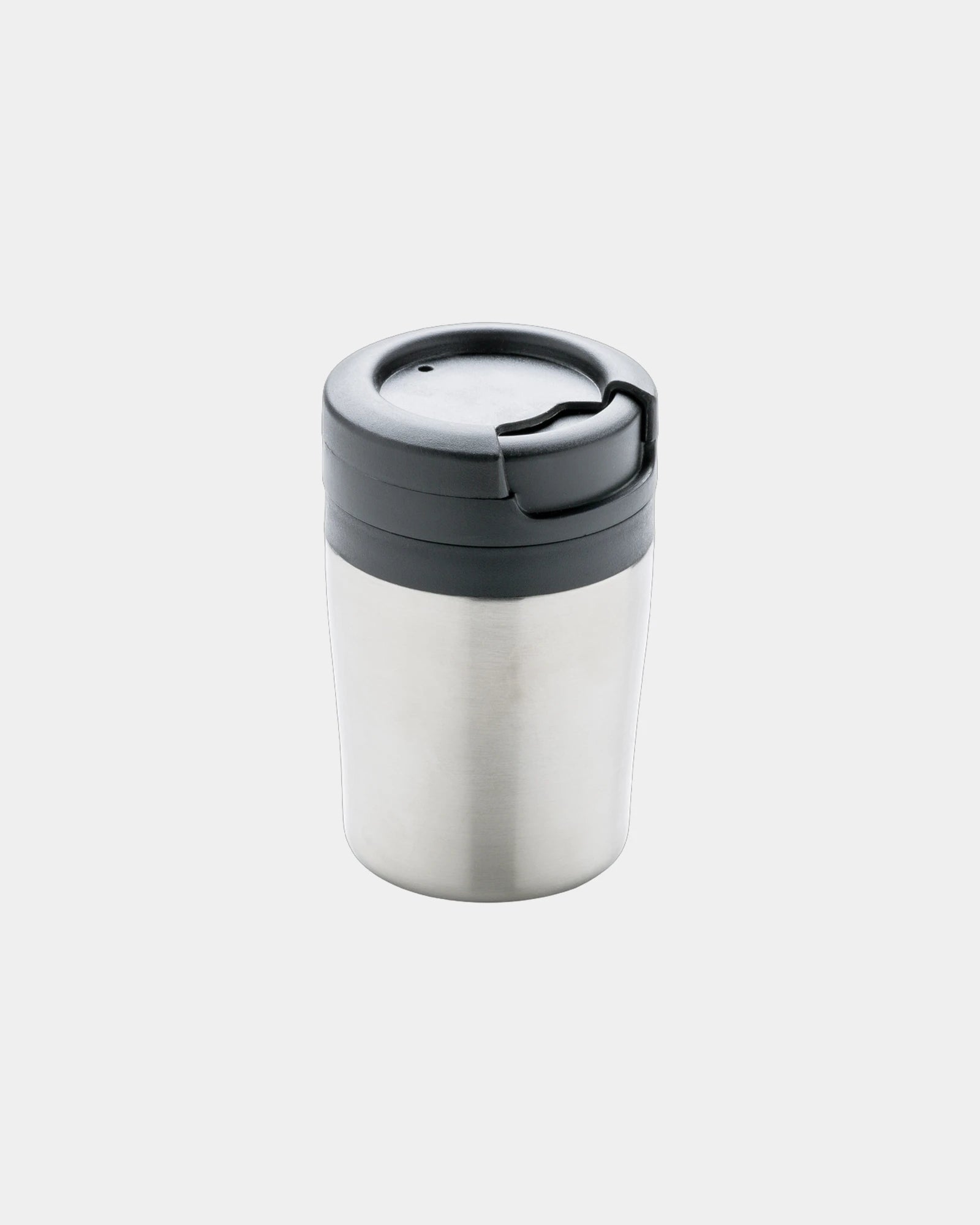 Mug dubbelwandig rvs 160ml om te personaliseren - Zilver