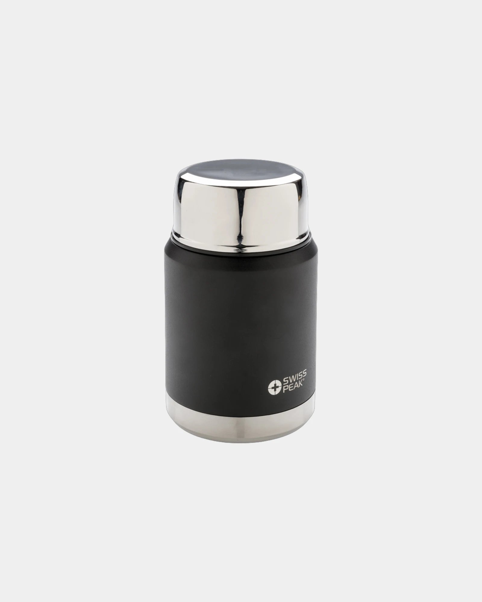 Lunchbox rvs geïsoleerd 500ml om te personaliseren - Zwart