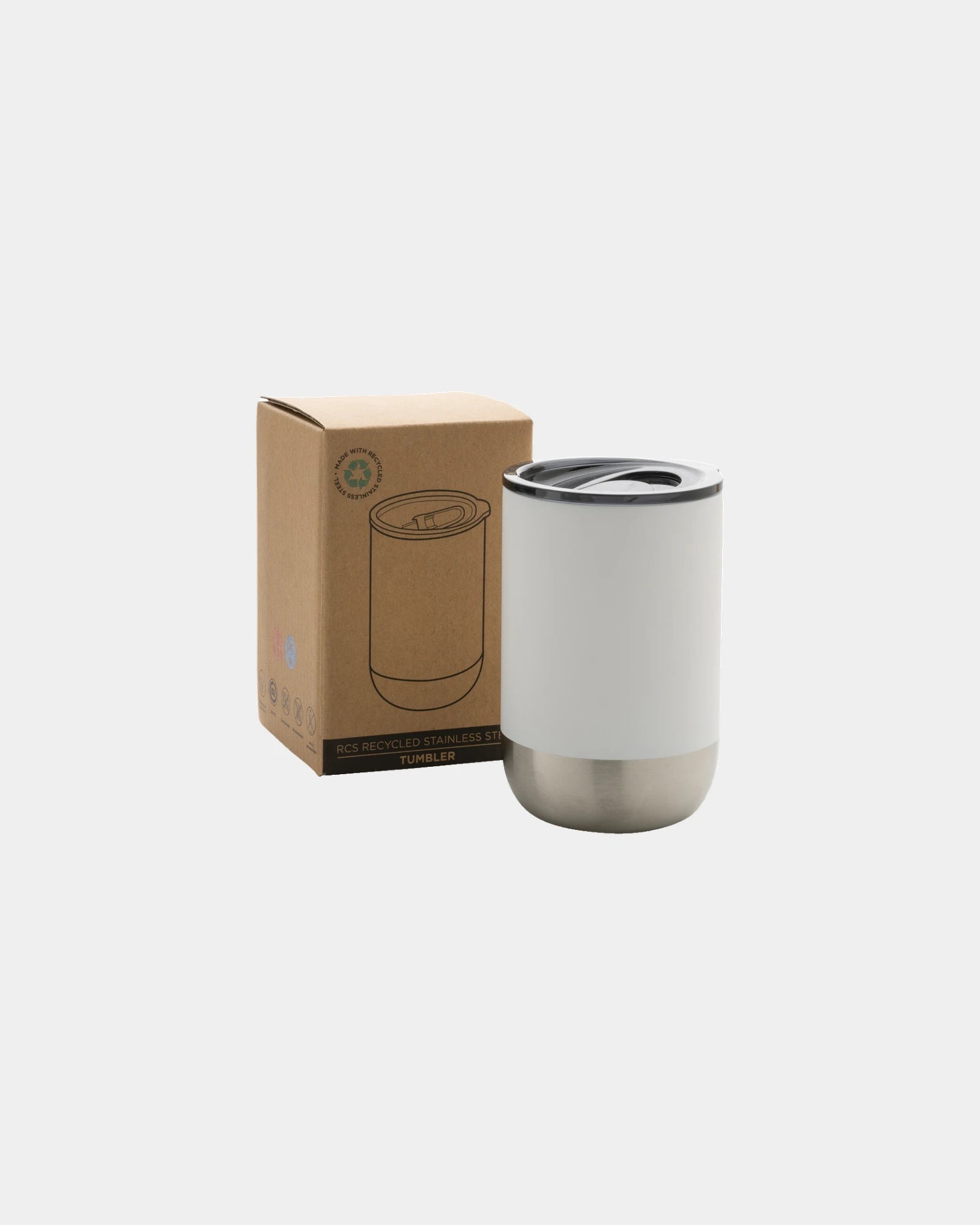Mug gerecycled rvs RCS 360ml om te personaliseren