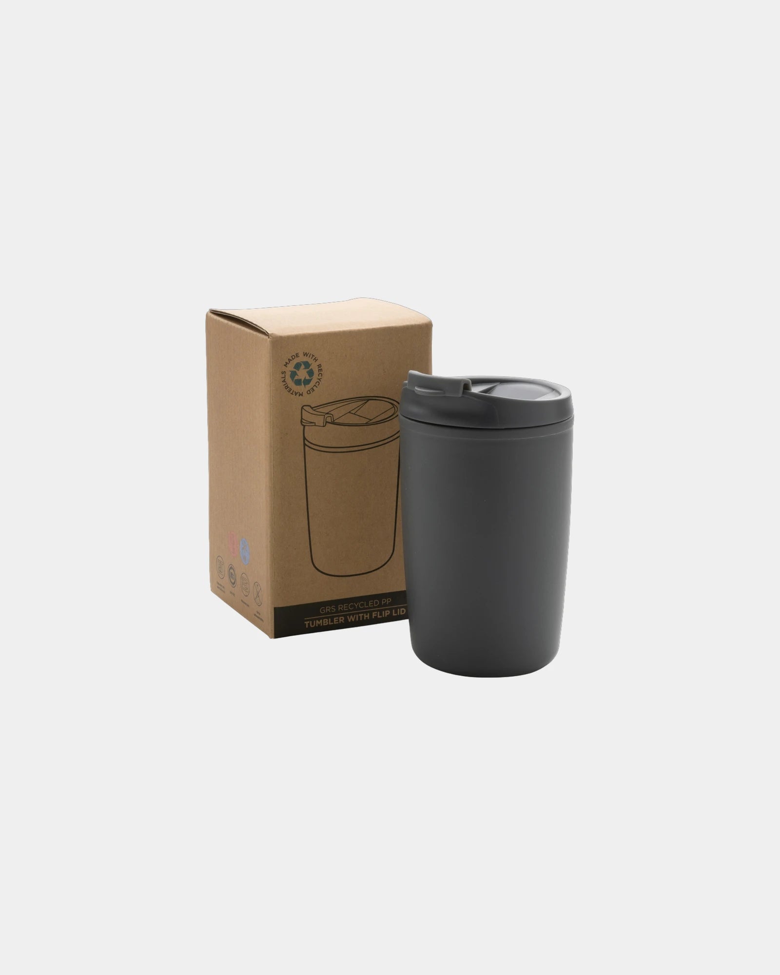 Mug gerecycled PP GRS met klepdeksel om te personaliseren - 5