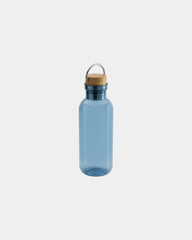 Gerecyclede drinkfles RPET bamboe 680ml om te personaliseren - Blauw