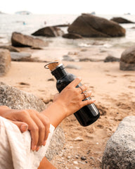 Gerecyclede drinkfles RPET bamboe 680ml om te personaliseren - 14