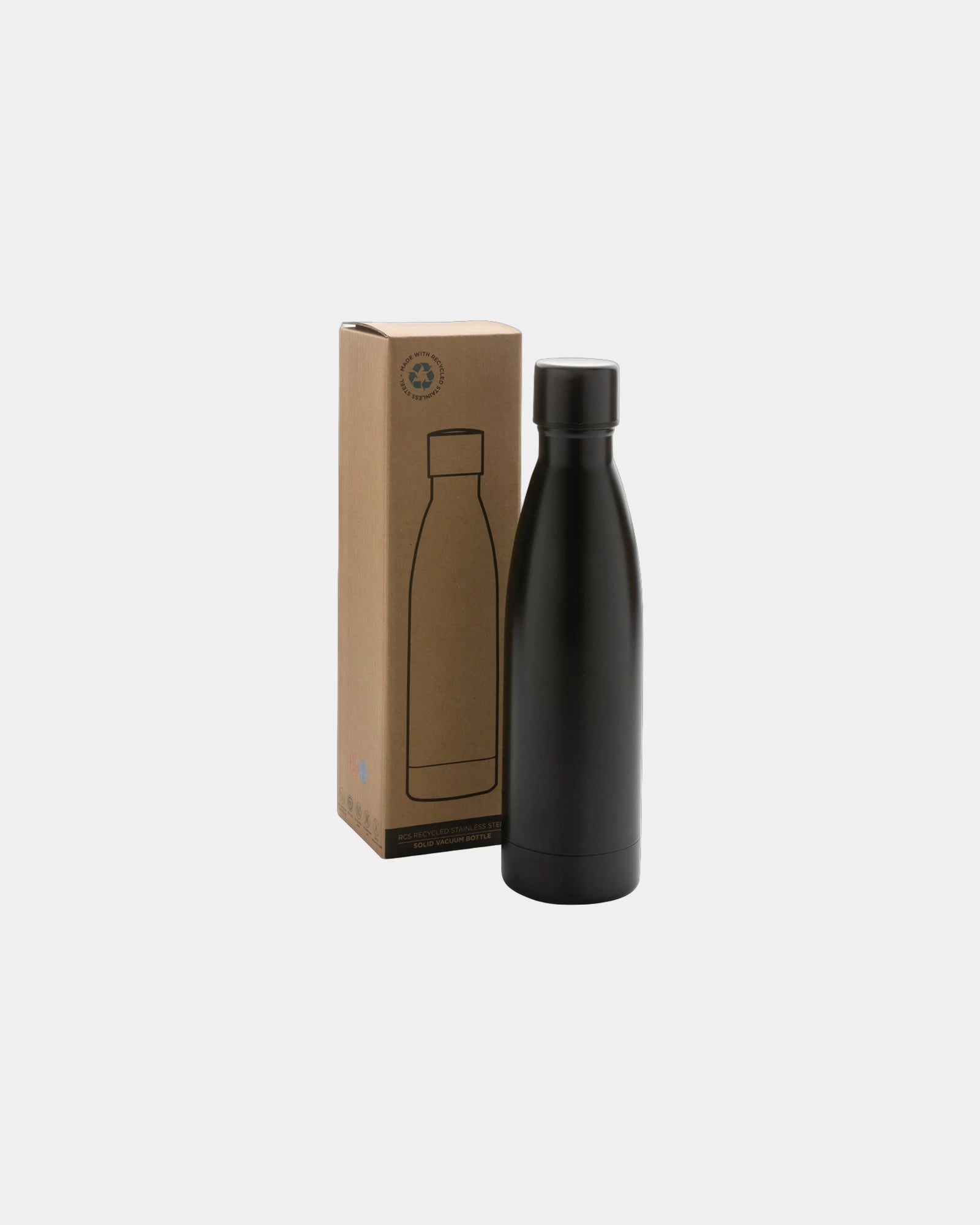 Thermosfles van gerecycled rvs 500ml om te personaliseren - 1