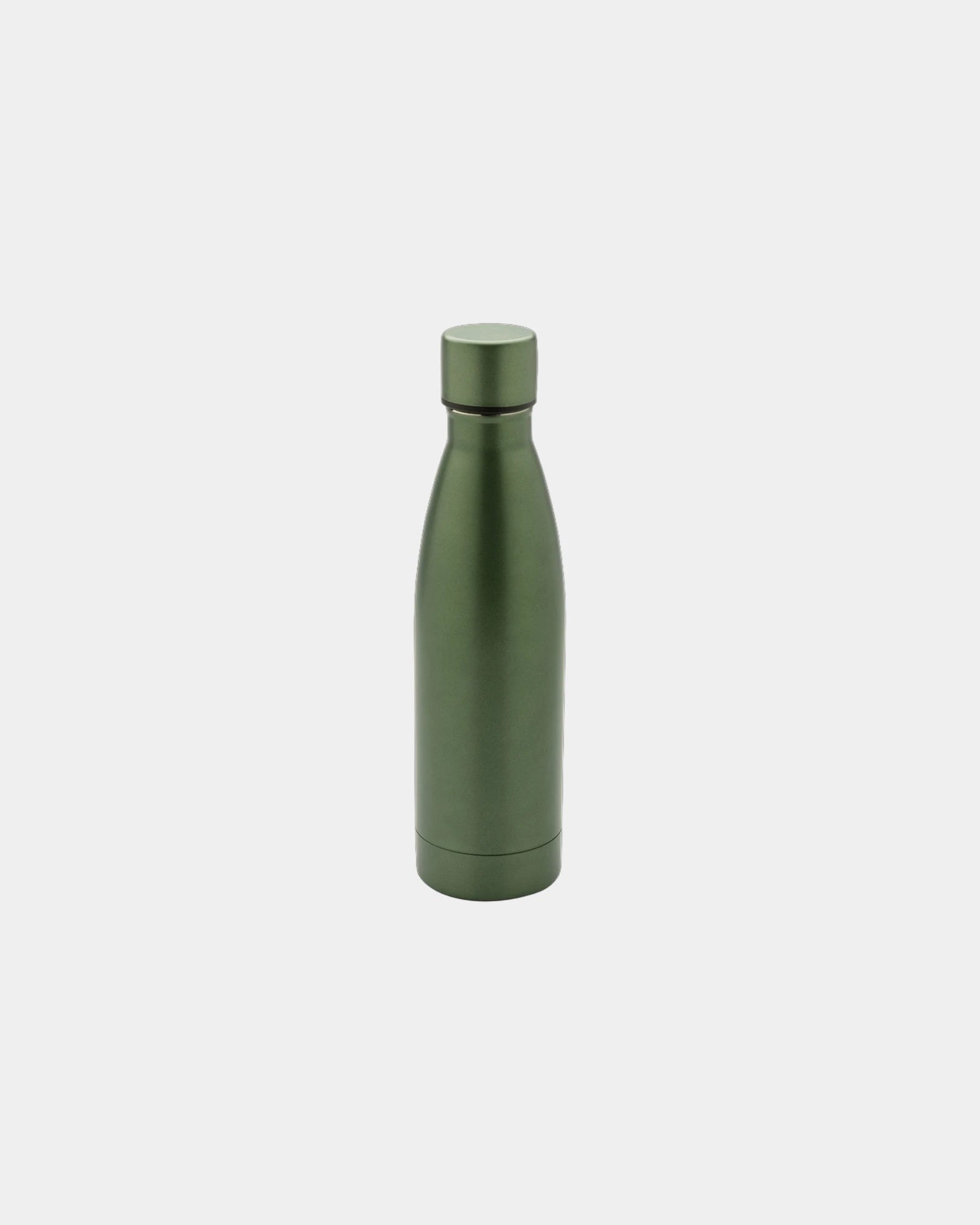 Thermosfles van gerecycled rvs 500ml om te personaliseren - Groen