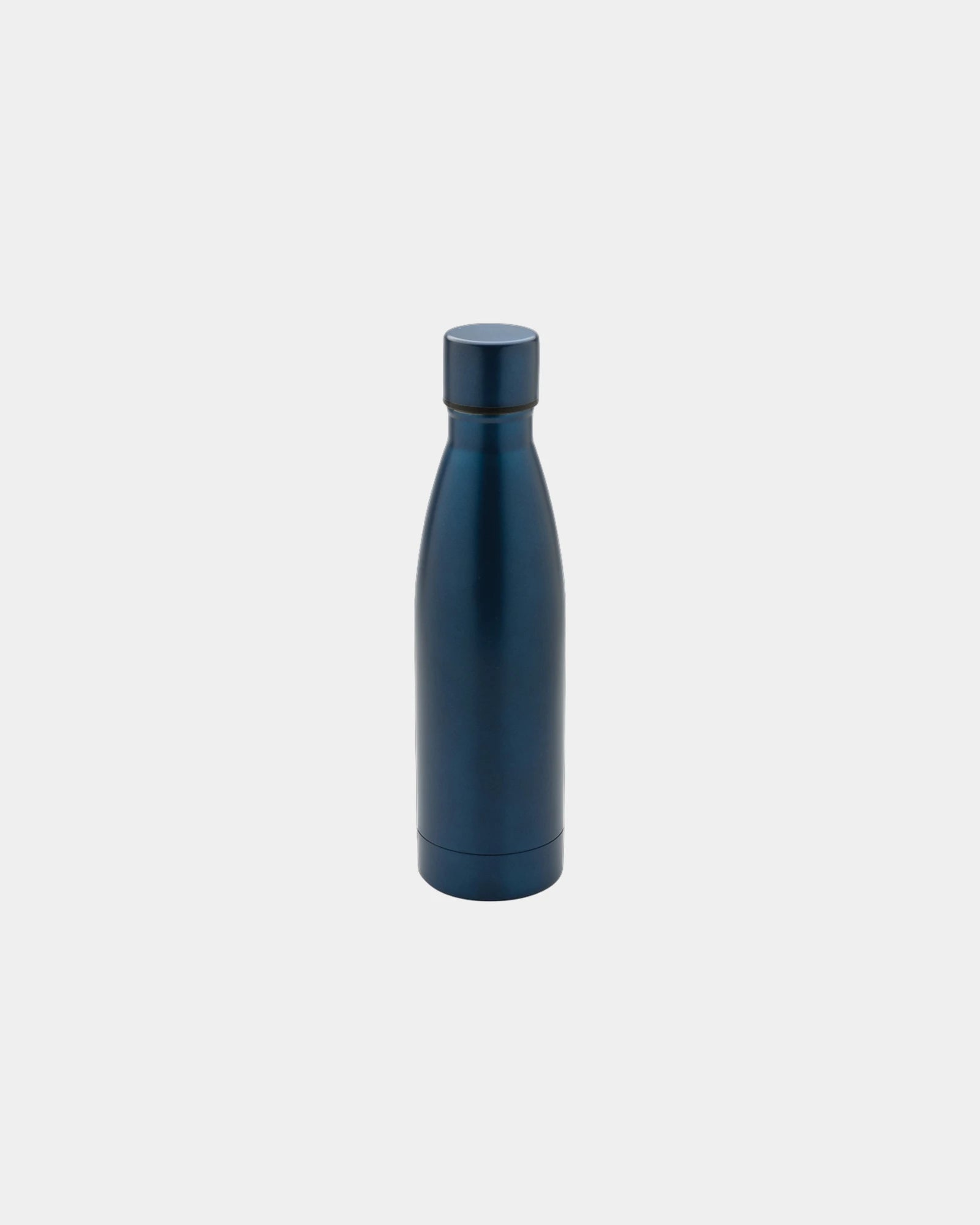 Thermosfles van gerecycled rvs 500ml om te personaliseren - Marineblauw