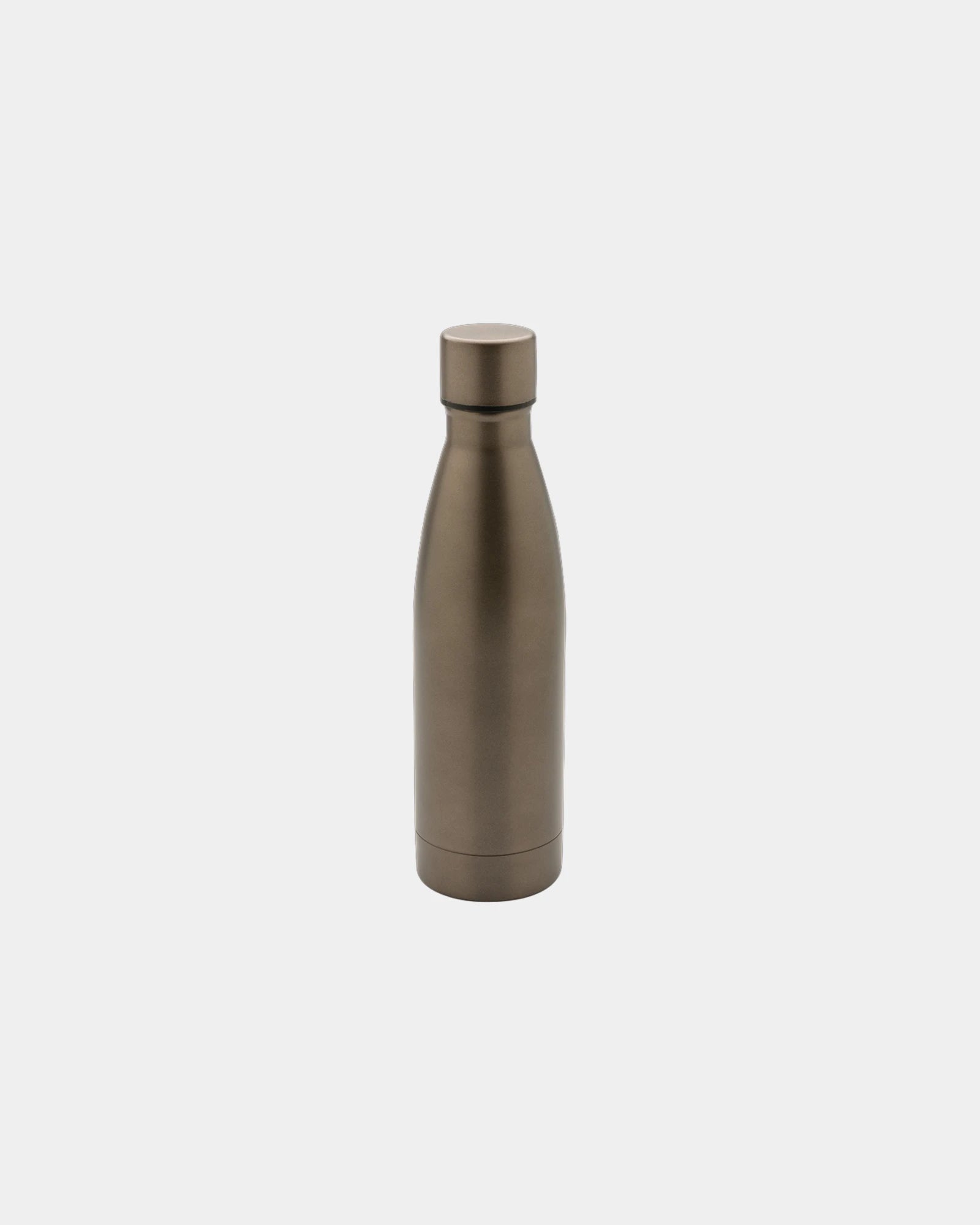 Thermosfles van gerecycled rvs 500ml om te personaliseren - Bruin