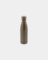 Thermosfles van gerecycled rvs 500ml om te personaliseren - Bruin