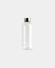 Waterdichte drinkfles metalen dop 620ml om te personaliseren - Transparant
