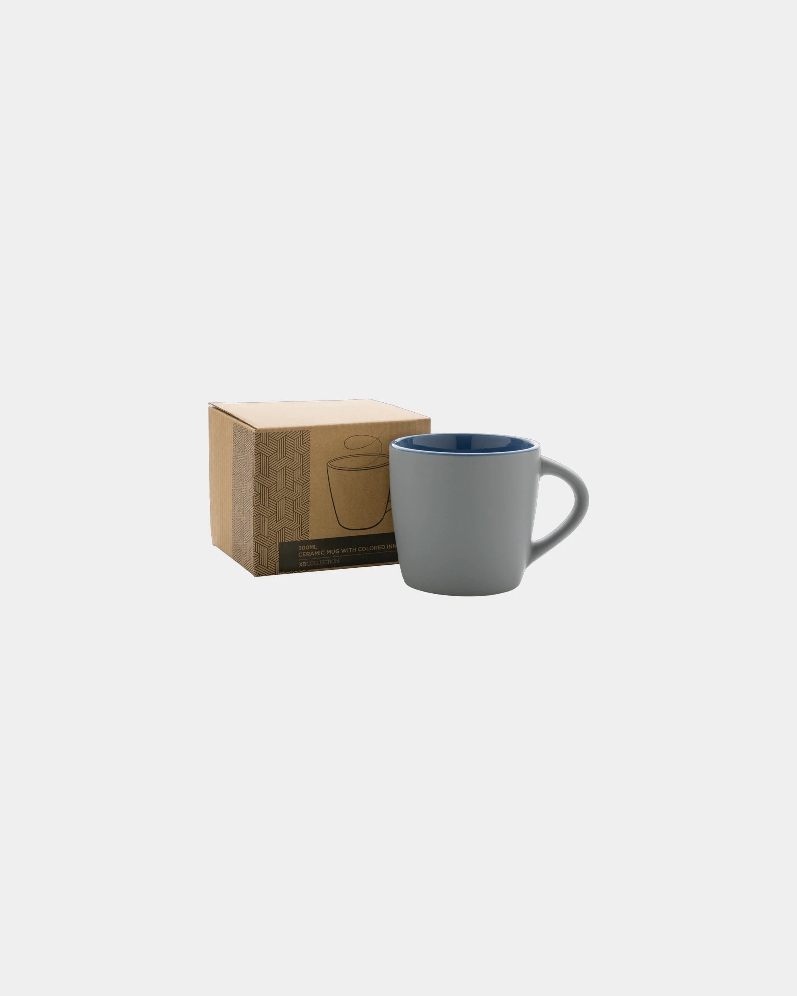 Mug keramiek 300ml gekleurde binnenkant om te personaliseren - 13