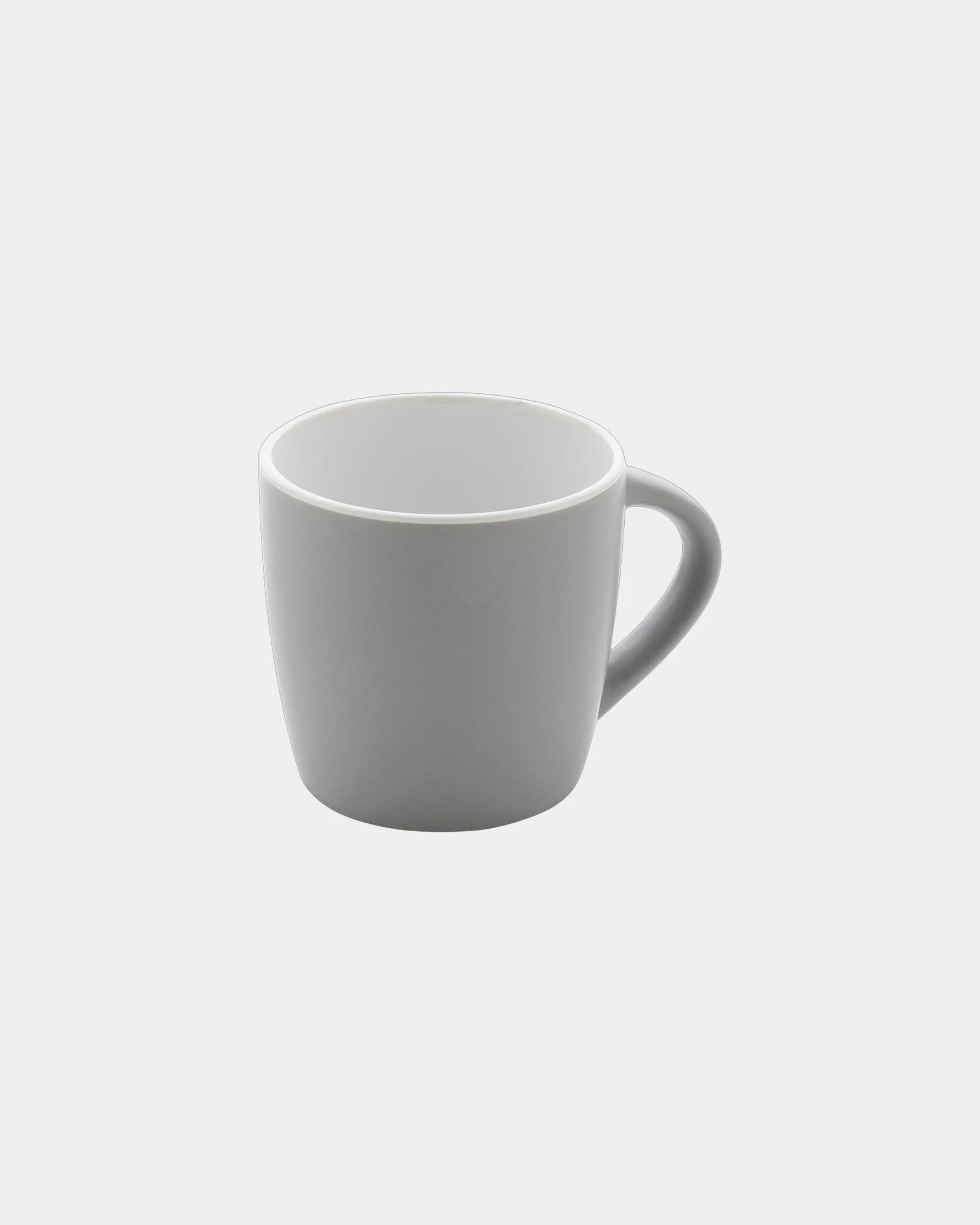 Mug keramiek 300ml gekleurde binnenkant om te personaliseren - Grijs
