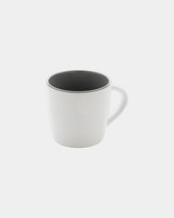 Mug keramiek 300ml gekleurde binnenkant om te personaliseren - Wit
