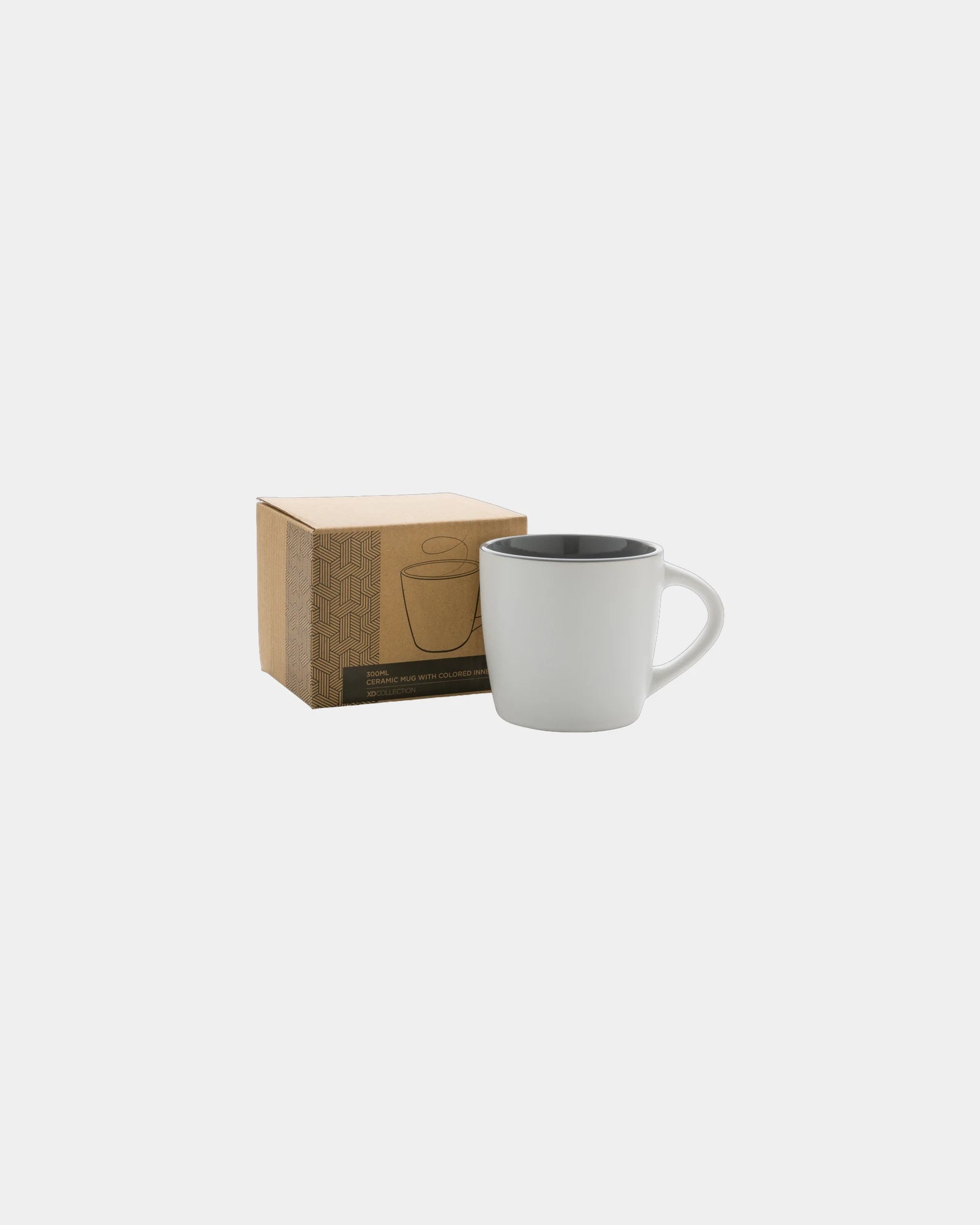 Mug keramiek 300ml gekleurde binnenkant om te personaliseren - 10