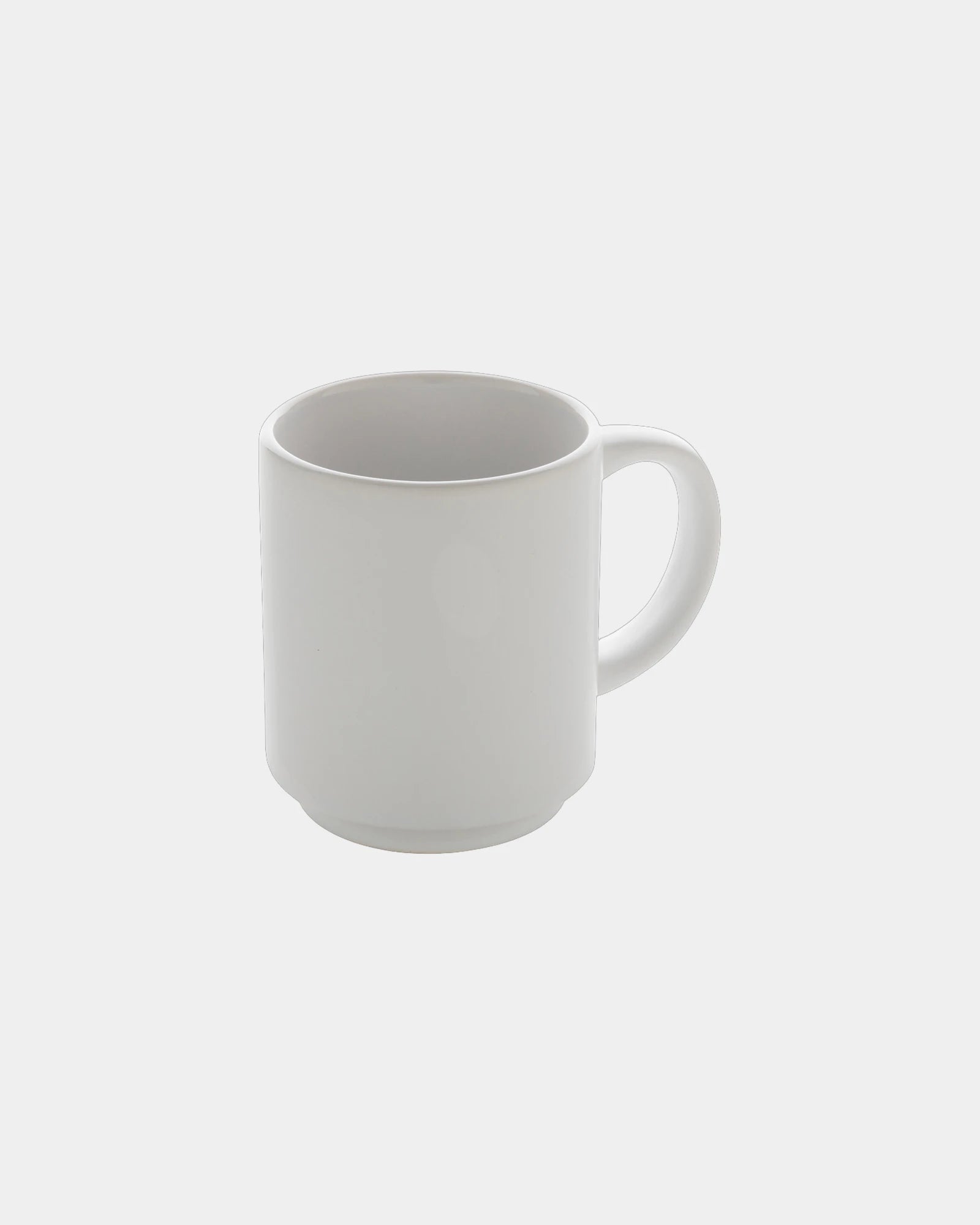 Stapelbare mok keramiek 180ml om te personaliseren - Wit
