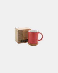 Mug keramiek 280ml kurken voet om te personaliseren