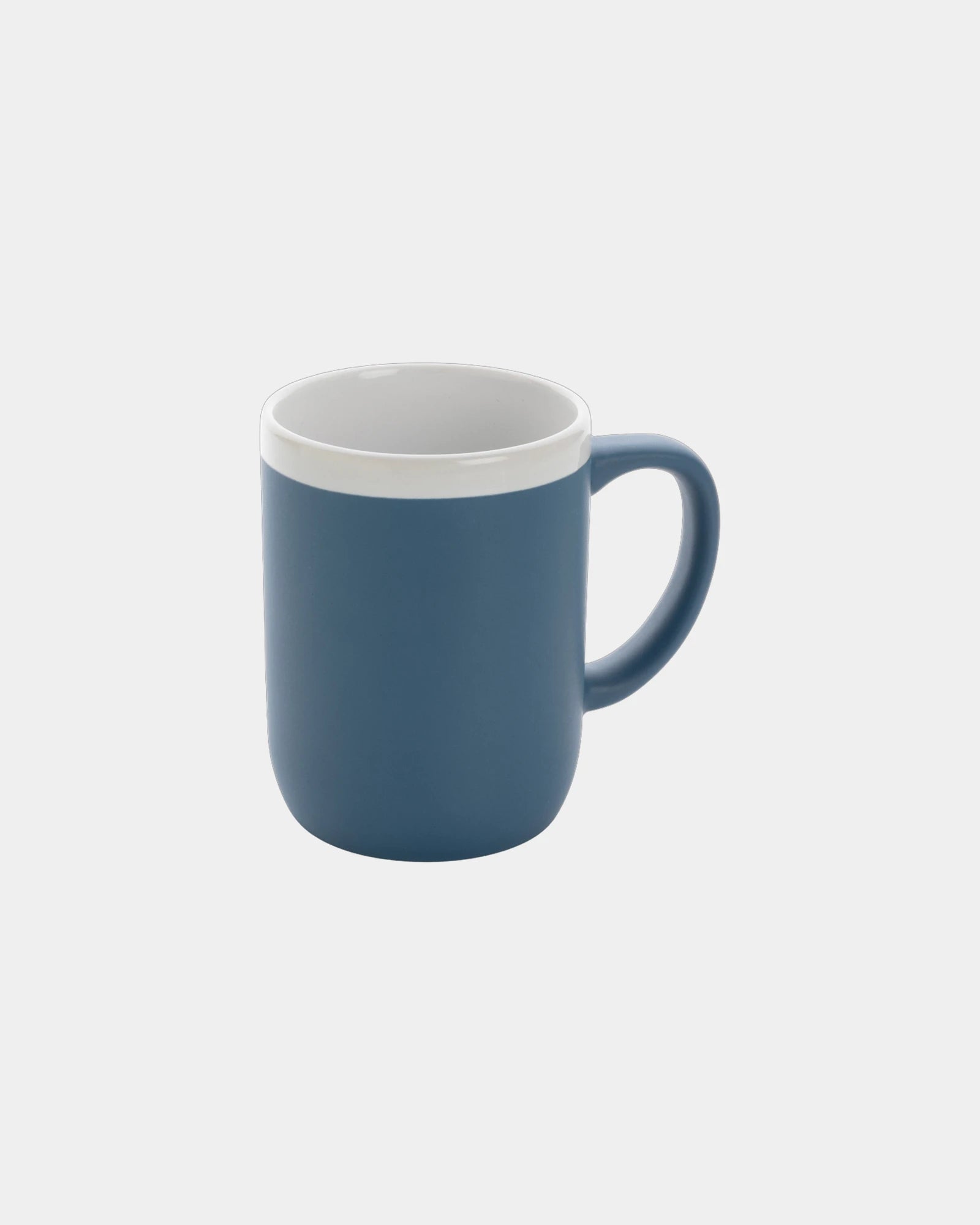 Mug keramiek 300ml witte rand om te personaliseren - Blauw