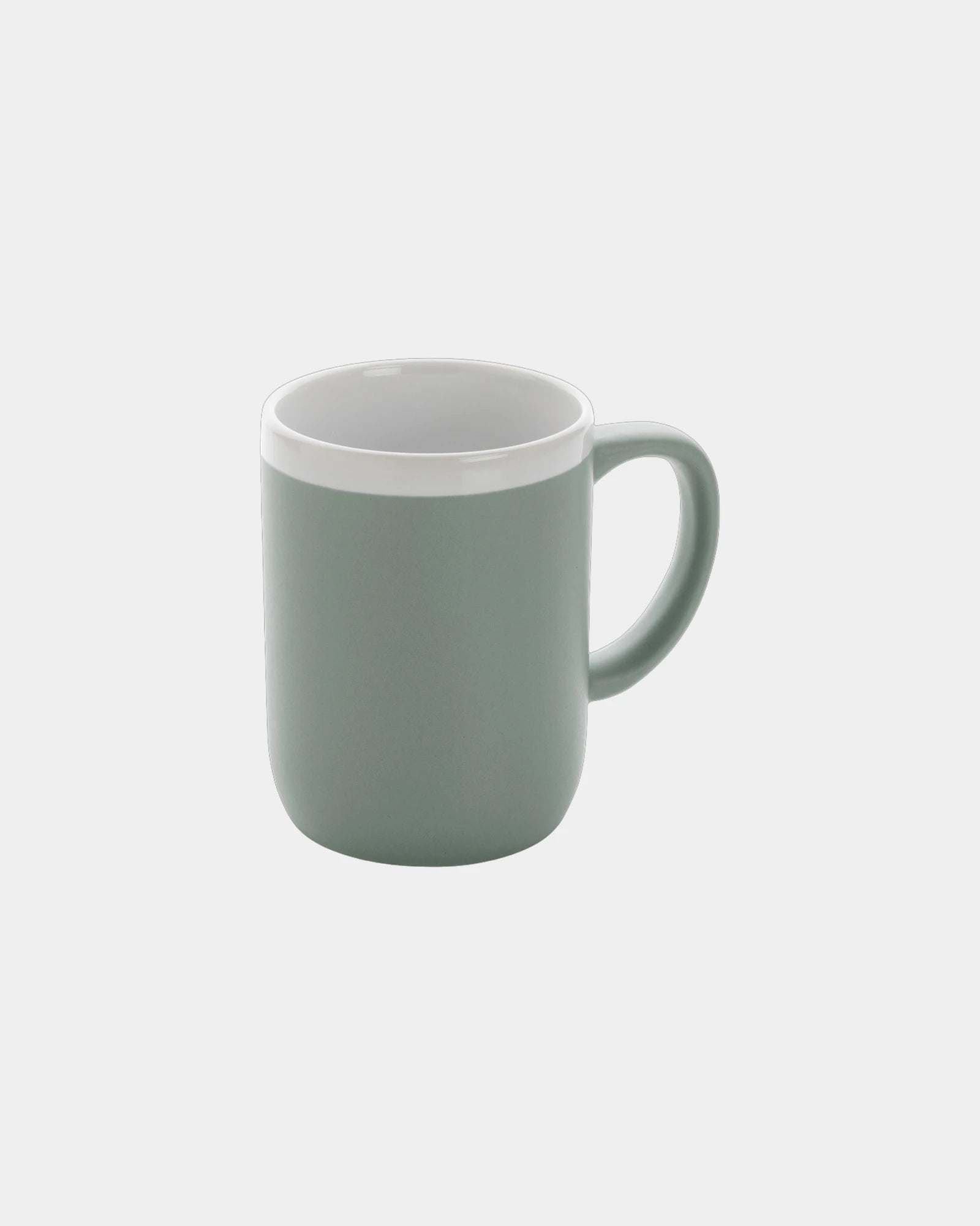 Mug keramiek 300ml witte rand om te personaliseren - Groen