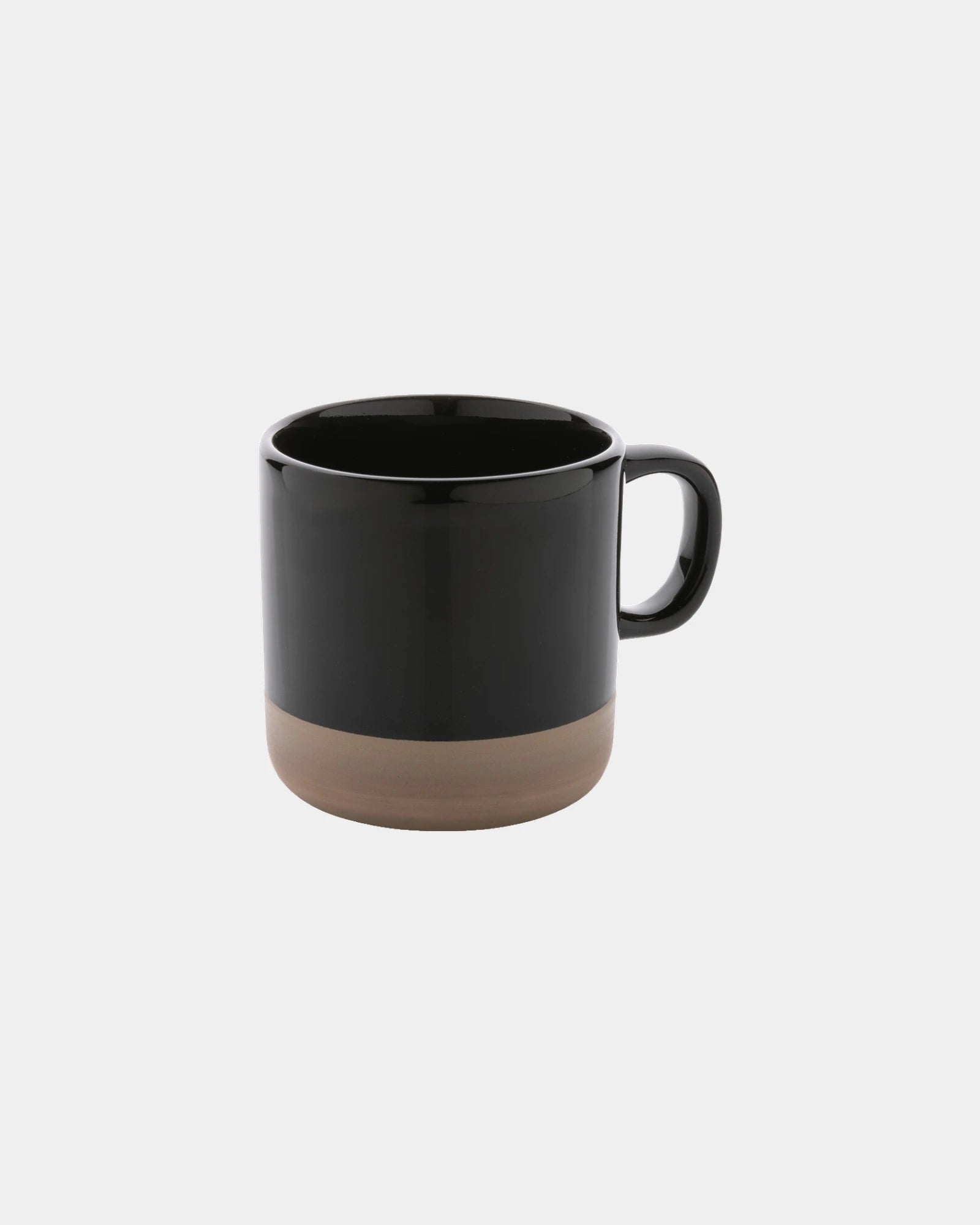 Mug keramiek geëmailleerd 360ml om te personaliseren - Zwart