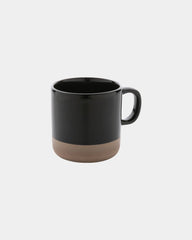 Mug keramiek geëmailleerd 360ml om te personaliseren - Zwart