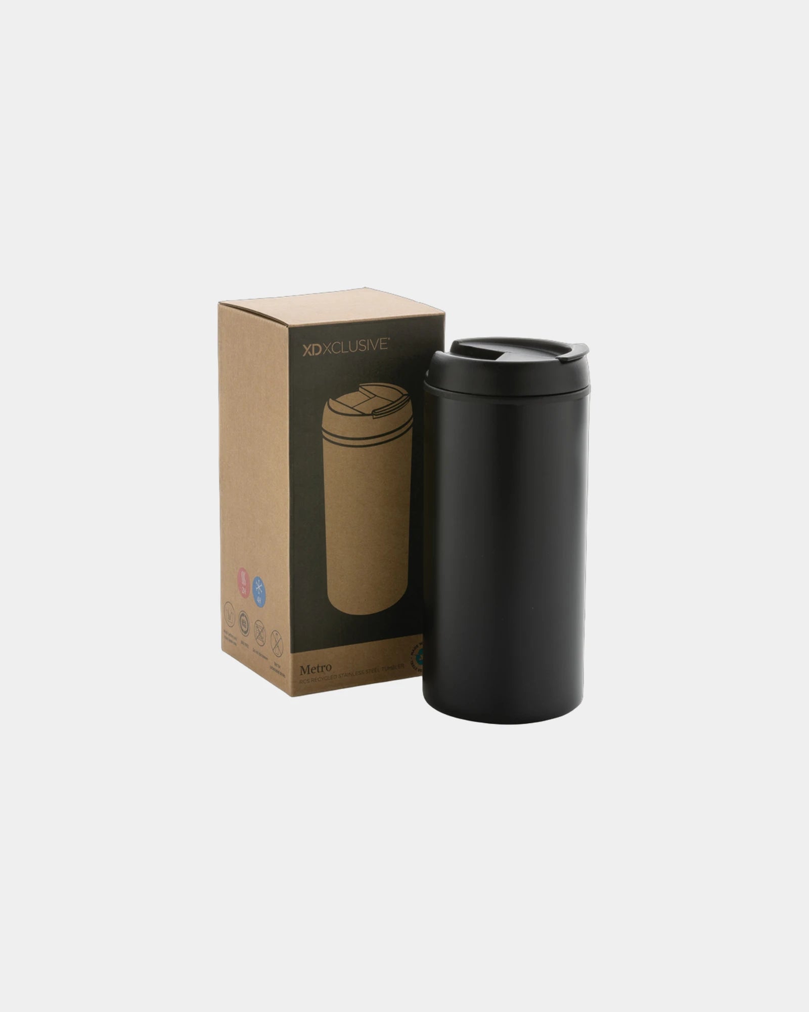 Mug gerecycled rvs RCS 300ml om te personaliseren - 1