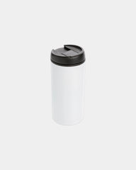 Mug gerecycled rvs RCS 300ml om te personaliseren - Wit