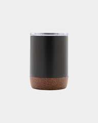 Koffiekop gerecycled RVS en kurk 180ml om te personaliseren