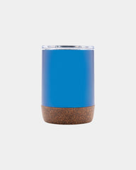 Koffiekop gerecycled RVS en kurk 180ml om te personaliseren