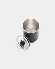 Koffiekop gerecycled RVS en kurk 180ml om te personaliseren
