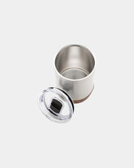 Koffiekop gerecycled RVS en kurk 180ml om te personaliseren