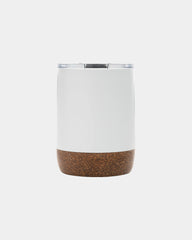 Koffiekop gerecycled RVS en kurk 180ml om te personaliseren