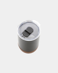 Koffiekop gerecycled RVS en kurk 180ml om te personaliseren