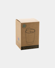 Koffiemok gerecycled kurk en rvs 300ml om te personaliseren