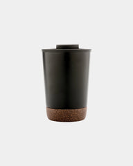 Koffiemok gerecycled kurk en rvs 300ml om te personaliseren