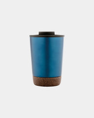 Koffiemok gerecycled kurk en rvs 300ml om te personaliseren