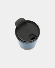 Koffiemok gerecycled kurk en rvs 300ml om te personaliseren