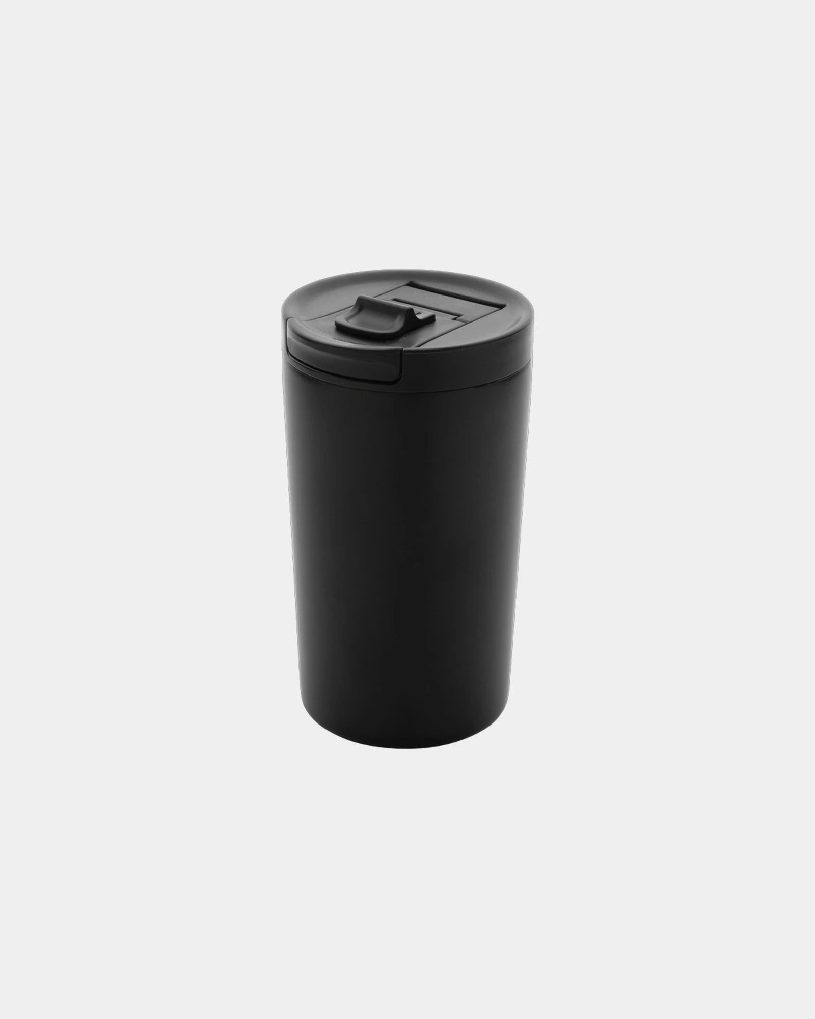 Mug thermisch gerecycled RVS 300ml om te personaliseren - Zwart